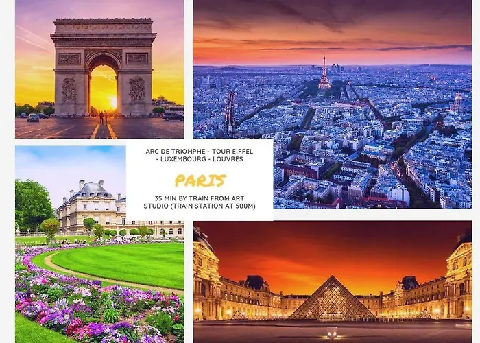 Studio Art - Shopping Center And Train Station 500M - Disneyland Paris 5Min