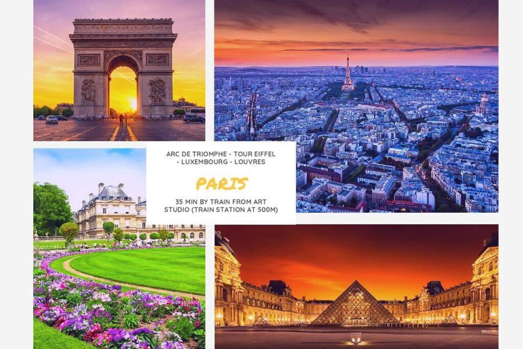 Art - Shopping Center And Train Station 500m - Disneyland Paris 5min * Montevrain