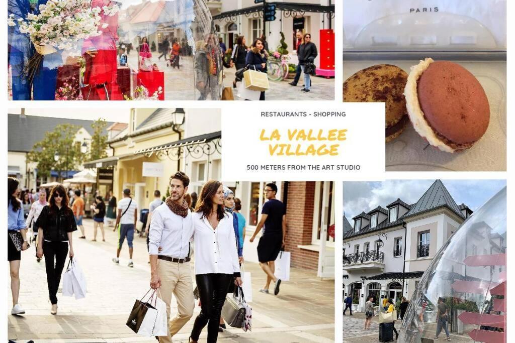 Art - Shopping Center And Train Station 500m - Disneyland Paris 5min Apartment *